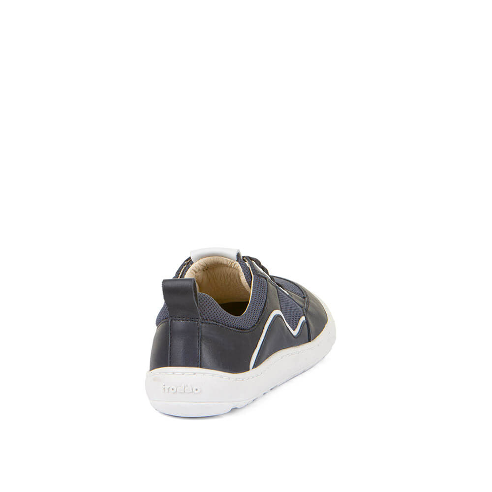 Minimalist barefoot sneakers with a flexible zero-drop sole